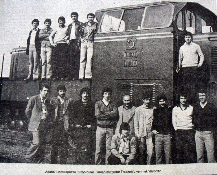 <p>1979 Adana Demirspor treni</p>