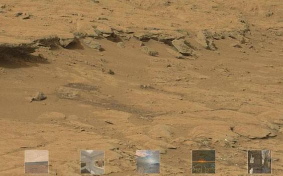 Andrew Bodrov'un 2 hafta boyunca NASA'nın Curiosity aracında 407 fotoğrafı kullanarak etkileşimli görüntü oluşturduğu bu sistem 2 megapiksel kameralar kullanılarak gerçekleştirildi. Bodrov gökyüzü ve önceki resimleri ise Photoshop kullanarak 90,000 x 45,000 piksel panaroma ile gerçekleştirdi.