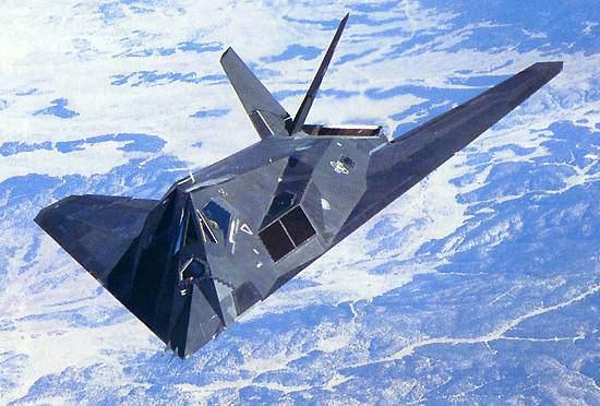 F-117 Nighthawk.