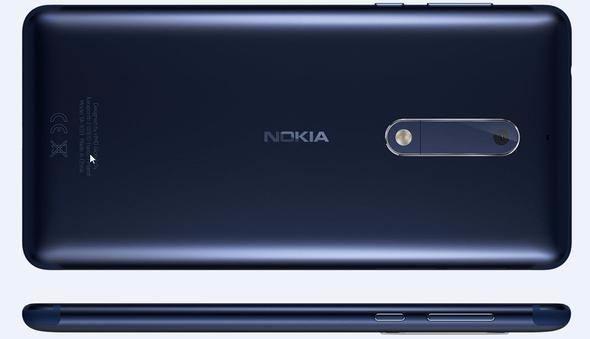<p>Nokia 5 <br />
<br />
5.3 inç'lik ekranıyla gelen ve 720x1280 piksel ekran çözünürlüğünü destekleyen cihazda Qualcomm Snapdragon 435 işlemci kullanılırken, 2 GB RAM ve 16 GB dahili hafıza yer alıyor.</p>