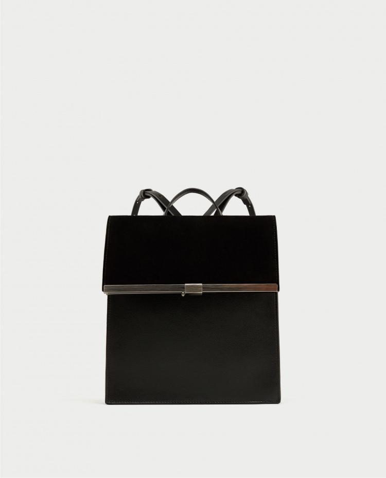 <p>Zara Metalik Detaylı Sırt Çantası</p>
<p>179,95 TL</p>