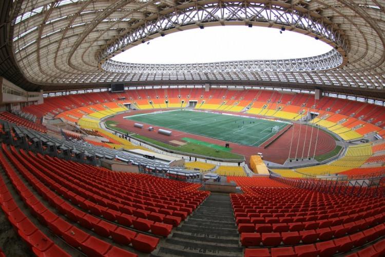 <p>Luzhniki Stadium 81,000<br />
<br />
moscow, Russia</p>