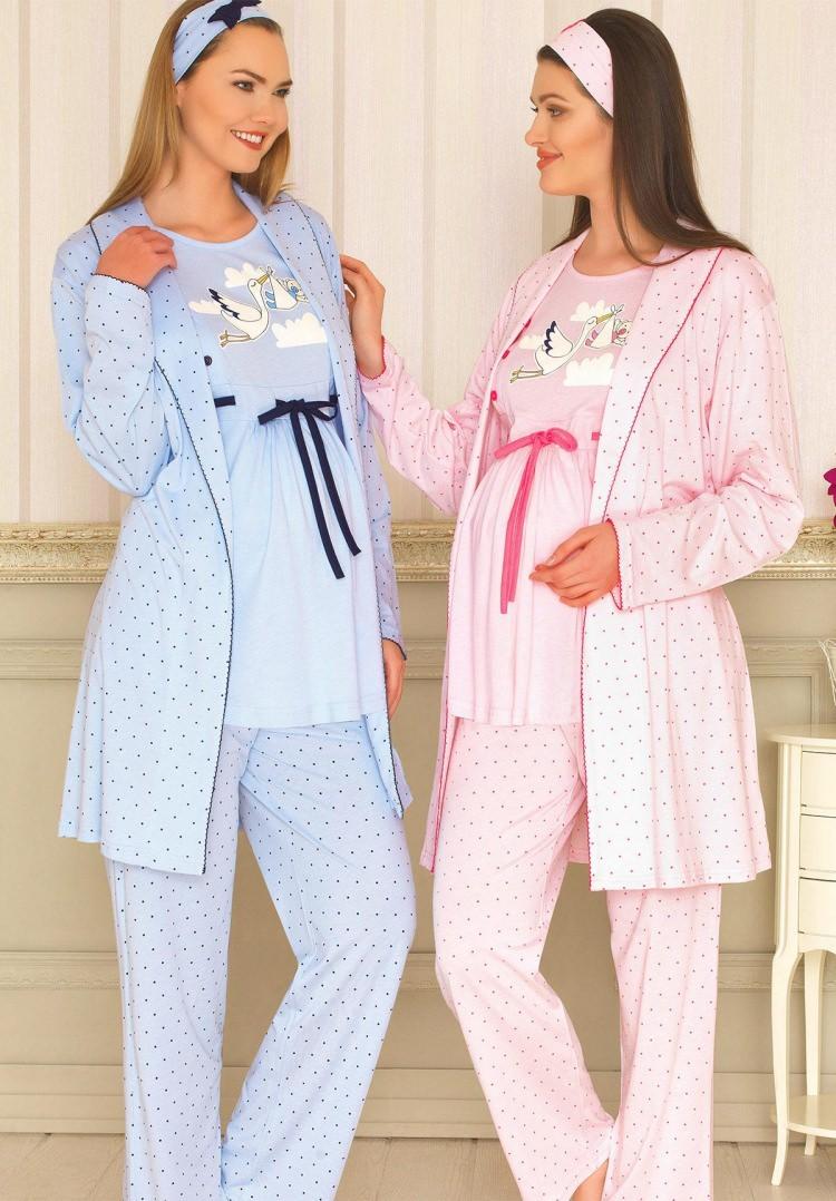 <p>Bol kesimi ve terletmeyen kumaşıyla anne adaylarının rahat hareket etmesini sağlayan en şık pijama takımlarını sizler için derledik.</p>
