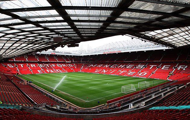 <p>Old Trafford 75,635<br />
<br />
Manchester, England<br />
<br />
Manchester United</p>