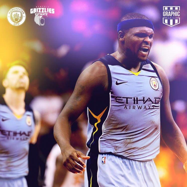 <p>Memphis Grizzlies - MANCHESTER CITY</p>
