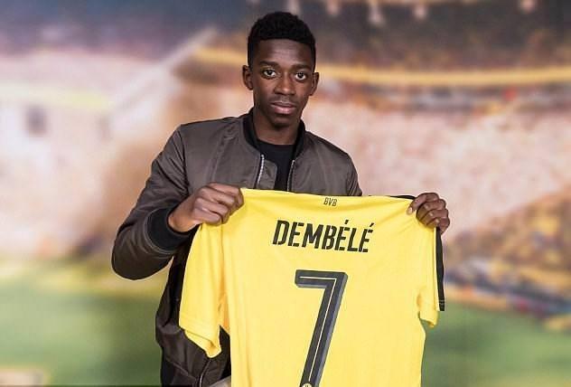 <p><strong>Ousmane Dembele</strong><br />
Rennes > Dortmund</p>