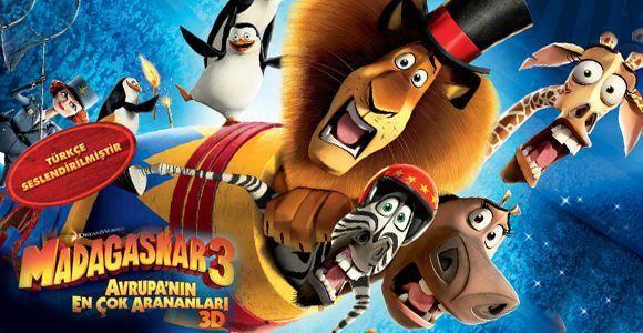 <p>Madagaskar 3: Avrupa’nın En Çok Arananları</p>
