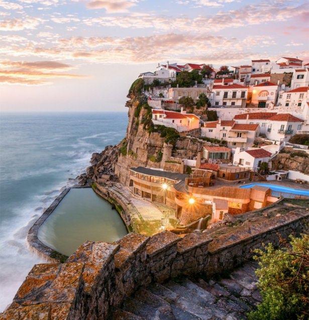 <p>Azenhas Do Mar, Sintra, Portekiz</p>