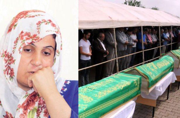 <p>Muhsine Yakar, katliamda eşinin yanı sıra iki de kayınbiraderini kaybetti. Olayın şokunu hâlâ üstünden atamayan 4 çocuk annesi Yakar, eşiyle 19 yıl önce evlenmiş: “Çok iyi baba, çok iyi bir arkadaş, çok iyi bir eşti. Tanıyan herkesin sevdiği biriydi.”</p>
