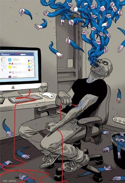<p>Hayatı Like'ler içerisinde kaybolmuş bir birey</p>