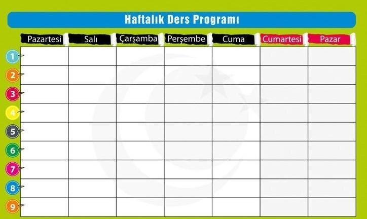 <p>İlk gün ders programını dağıtmayın ve bu konu hakkında konuşmayın. </p>