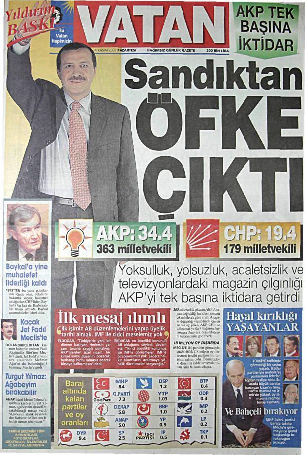 <p>İşte seçimler sonrası gazetelerin manşetleri...</p>