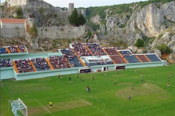 <p>Gospin Dolac Stadı-Hırvatistan (Imotski)</p>
