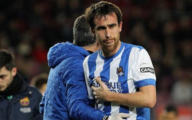 <p>Mikel González 12 yıldır Real Sociedad'da</p>
