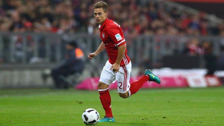 <p>60</p>

<p>Joshua Kimmich 21</p>

<p>Bayern Munich</p>
