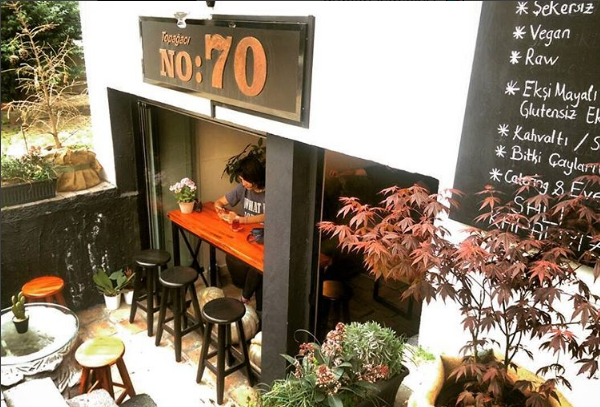 <p>Teşvikiye’de bir köşesinde sağlık dağıtan küçük bir fırın No 70 Bakery. Menüsünde cheescake’ler, poğaçalar, tostlar çeşit çeşit. E o zaman nasıl sağlıklı oluyor diyeceksiniz. Hemen açıklayalım. Hepsi unsuz, şekersiz, glütensiz ve birde vegan.</p>
