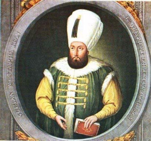 <p>15. Osmanlı padişahıdır. Osmanlı tarihinde tek “Deli” padişah olan Sultan Mustafa 1623′te tahttan indirildikten sonra 20 Ocak 1639′da bir sara nöbeti sırasında öldü.</p>

<p> </p>
