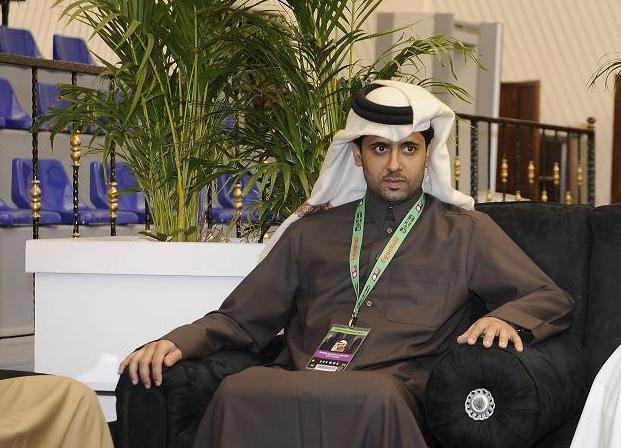 PARIS ST. GERMAIN:  Nasser Al-Khelaifi