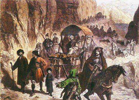 <p>Dağıstanlı, Çeçen gibi Kafkas halkları.</p>
<p> </p>