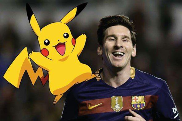 <p>Lionel Messi - Pikachu</p>