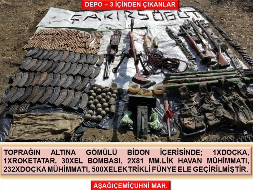 <p>Güvenlik kaynaklarından alınan bilgiye göre, son 10 gün içerisinde Uludere ilçesi Bestler-Dereler bölgesinde 23. Jandarma Sınır Tümen Komutanlığı ve Çakırsöğüt Jandarma Komando Tabur Komutanlığına bağlı birliklerce sürdürülen operasyonlarda 19 PKK'lı etkisiz hale getirilirken, 1 PKK'lı sağ olarak ele geçirildi.</p>

<p> </p>
