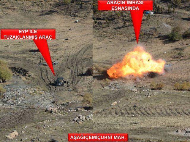 <p>Şırnak kırsalında terör örgütü PKK'ya yönelik BestlerDereler bölgesinde perşembe günü hava harekâtıyla başlatılan ve 23. Jandarma Sınır Tümen Komutanlığı sorumluluğunda Hava Kuvvetleri ile ATAK helikopterinin ateş desteğiyle sürdürülen operasyonda öldürülen terörist sayısı 37 oldu. Operasyonda 1 teröristin de yaralı olarak ele geçirildiği bildirildi.</p>

<p> </p>

<p> </p>

<p> </p>
