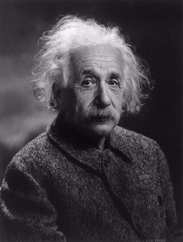 <p>Albert Einstein</p>

<p> </p>
