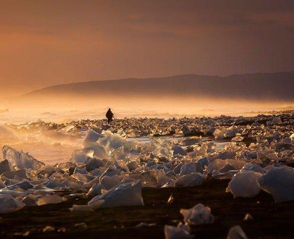 <p>Jökulsarlon, İzlanda</p>
