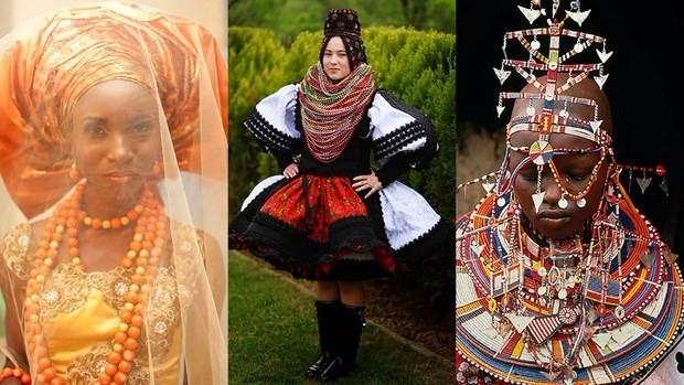 <p>Türk düğünlerinde artık alışmış olduğmuz beyaz gelinlikler bir çok ülkede giyilmiyor. Her kültürün ve her ülkenin kendine göre gelinlikleri var ve hepsi de birbirinden değişik. İşte o genelden farklılık gösteren düğün kıyafetleri ve gelenekleri...</p>
