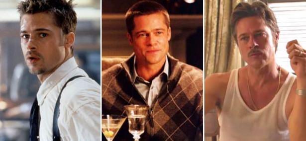 <p>Brad Pitt (31-41-51)<br />
Se7en / Mr. & Mrs. Smith / By the Sea</p>
