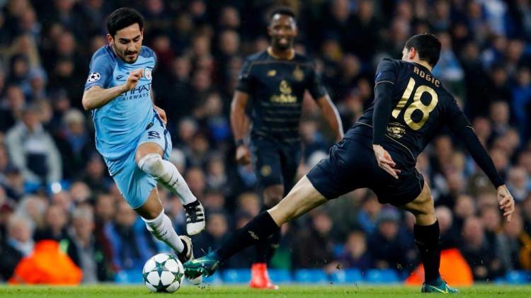 <p>85</p>

<p>Ilkay Gündogan 26</p>

<p>Manchester City</p>
