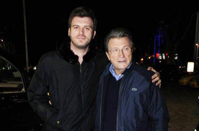 <p>Kıvanç Tatlıtuğ ve babası <strong>Erdem Tatlıtuğ</strong></p>