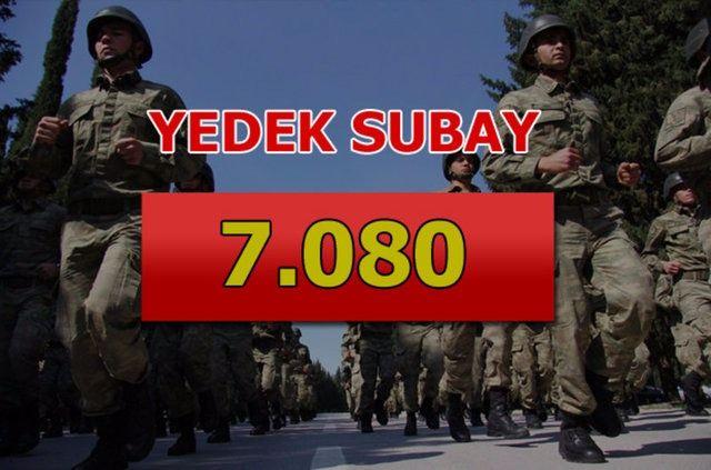 <p>Yedek Subayların sayısı da azaldı. Bir önceki ay 7 bin 312'ydi.</p>
<p> </p>