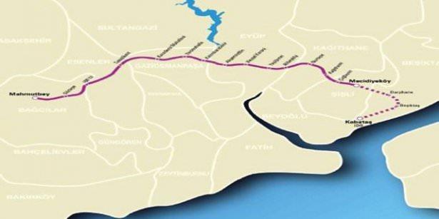 <p>İş ve yerleşim bakımından yoğun alanları tarayan hattın daha sonra Mecidiyeköy'den Kabataş'a kadar uzatılması da planlanıyor.</p>

<p> </p>
