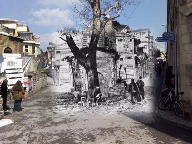 <p>Süleymaniye Sefer Ağa Çeşmesi'nin eski günleri</p>
