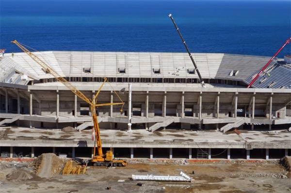 <p>Trabzon'da inşa edilen Akyazı Arena'da çalışmalar tüm hızıyla sürüyor...</p>

<p> </p>
