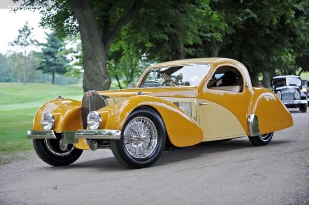 <p>1937 Bugatti Type 57SC Atalante Coupe: $7,920,000</p>