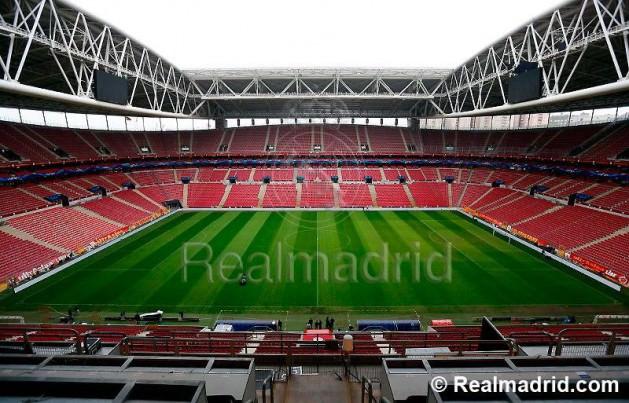 <p>Galatasaray'ın UEFA Şampiyonlar Ligi'ndeki rakibi Real Madrid, facebook sayfasından sarı kırmızılı ekibin evi Türk Telekom Arena'yı taraftarlarına tanıttı.</p>