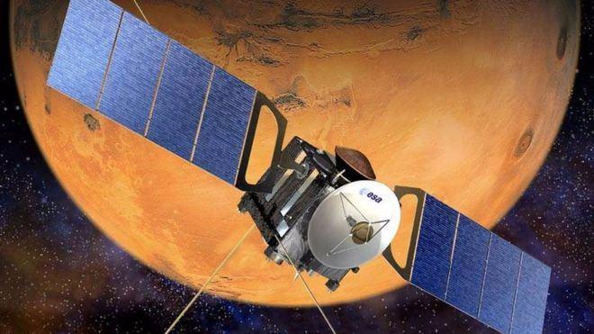 <p>NASA'nın yanı sıra Avrupa Uzay Ajansı'nın da (ESA) Mars görevi sürüyor. ESA'nın Mars Express uydusu, gezegeni kuşbakışı görüntüleyerek, geçmişte Mars'ta yaşam olup olmadığını araştırıyor.</p>

<p> </p>
