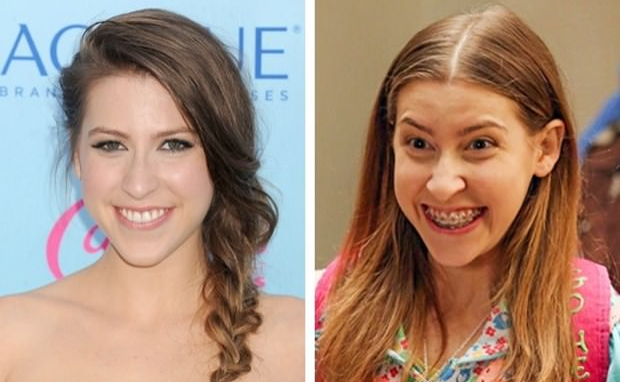 <p><strong>Eden Sher</strong></p>

<p>"The Middle"</p>

<p>Sher, bu rol için diş teli ile izleyici karşısındaydı. </p>
