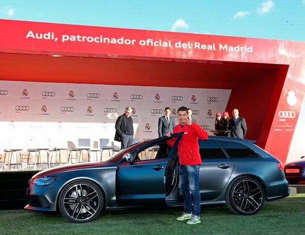 <p>Cristiano Ronaldo: Audi RS6 Avant</p>