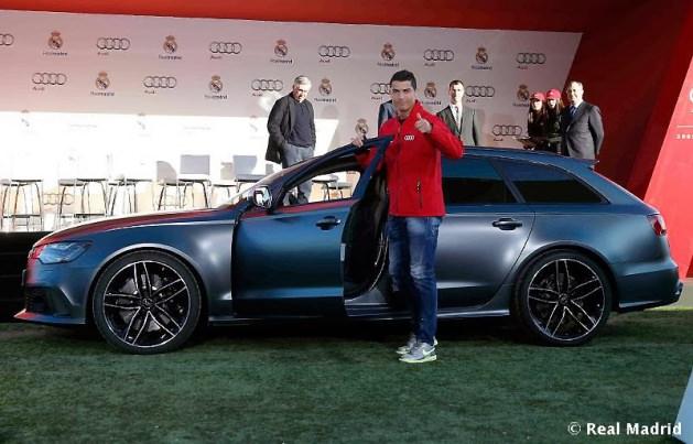 <p>Cristiano Ronaldo: Audi RS6 Avant</p>