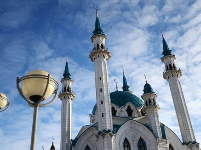 <p>Kazan'daki Kul Şerif Camii</p>
