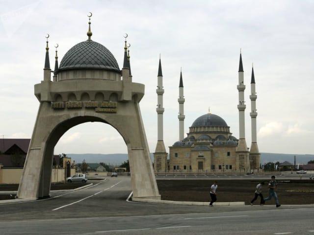 <p>Çeçenistan'da Sultan Delimhanov Camii</p>
