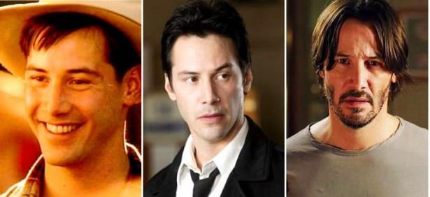 <p>Keanu Reeves (31-41-51)<br />
A Walk in the Clouds / Constantine / Knock Knock</p>
