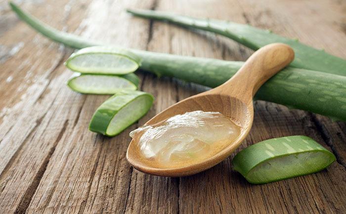 <p>Aloe vera yaprağını kesip direkt olarak saç derisindeki sivilceye uygulayın.</p>
