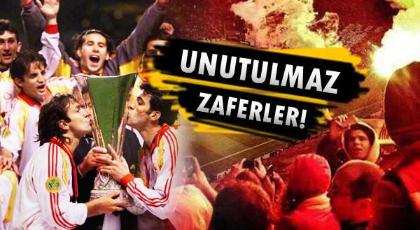 İşte Galatasaray'ın geçmişten günümüze avrupa'da oynadığı ve kazandığı unutulmaz zaferleri...