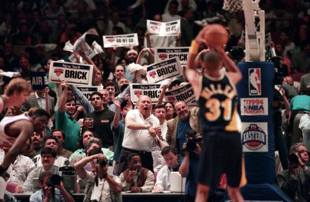 Reggie Miller & Spike Lee