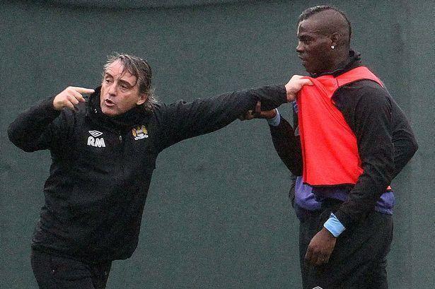 Roberto Mancini & Mario Balotelli