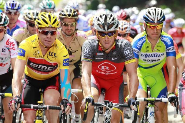 Lance Armstrong & Alberto Contador